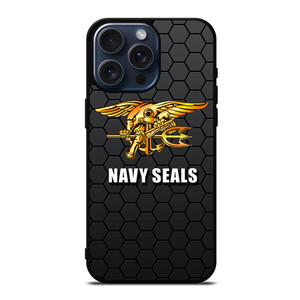 US NAVY SEAL HEXAGON LOGO iPhone 15 Pro Max Case Cover US NAVY SEAL HEXAGON LOGO iPhone 15 Pro Max Case Cover