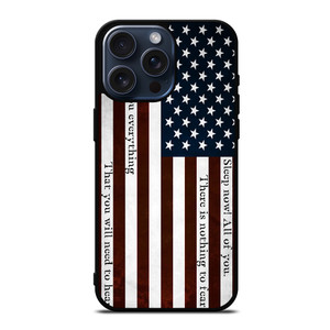 USA RED QUOTES iPhone 15 Pro Max Case Cover USA RED QUOTES iPhone 15 Pro Max Case Cover