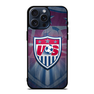 USA SOCCER TEAM LOGO iPhone 15 Pro Max Case Cover