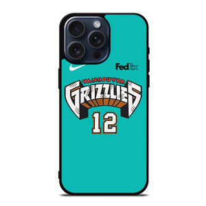 VANCOUVER GRIZZLIES JERSEY iPhone 15 Pro Max Case Cover VANCOUVER GRIZZLIES JERSEY iPhone 15 Pro Max Case Cover