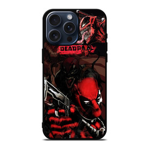 VENOM DEADPOOL HEROES iPhone 15 Pro Max Case Cover