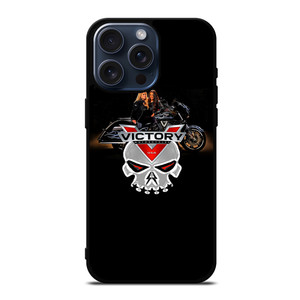 VICTORY MOTORCYCLES SKULL iPhone 15 Pro Max Case Cover