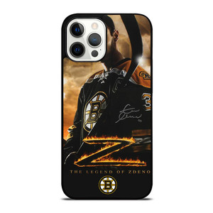 BOSTON BRUINS LEGEND ZDENO CHARA iPhone 12 Pro Max Case Cover