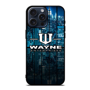 WAYNE ENTERPRISES iPhone 15 Pro Max Case Cover WAYNE ENTERPRISES iPhone 15 Pro Max Case Cover