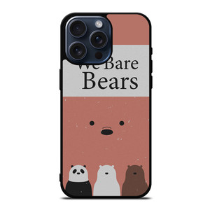 WE BARE BEARS 3 iPhone 15 Pro Max Case Cover