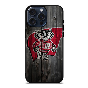 WISCONSIN BADGERS 1 iPhone 15 Pro Max Case Cover
