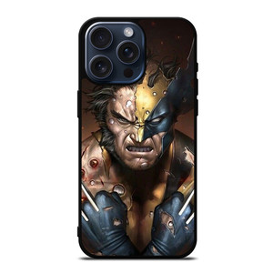 WOLVERINE FACE MARVEL iPhone 15 Pro Max Case Cover