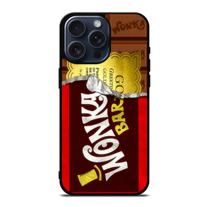 WONKA BAR CHOCOLATE BAR iPhone 15 Pro Max Case Cover WONKA BAR CHOCOLATE BAR iPhone 15 Pro Max Case Cover