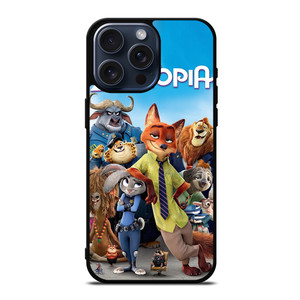 ZOOTOPIA CHARACTER iPhone 15 Pro Max Case Cover