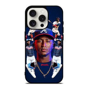 ACUNA JR ATLANTA BRAVES FACE iPhone 15 Pro Case Cover ACUNA JR ATLANTA BRAVES FACE iPhone 15 Pro Case Cover