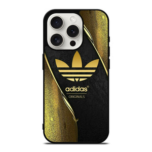ADIDAS GOLD iPhone 15 Pro Case Cover