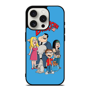 AMERICAN DAD CARTOON iPhone 15 Pro Case Cover AMERICAN DAD CARTOON iPhone 15 Pro Case Cover
