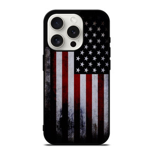 AMERICAN FLAG ART iPhone 15 Pro Case Cover AMERICAN FLAG ART iPhone 15 Pro Case Cover