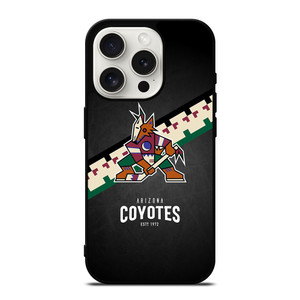ARIZONA COYOTES ICON iPhone 15 Pro Case Cover ARIZONA COYOTES ICON iPhone 15 Pro Case Cover