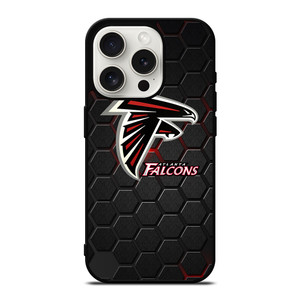 ATLANTA FALCONS HEXAGON iPhone 15 Pro Case Cover