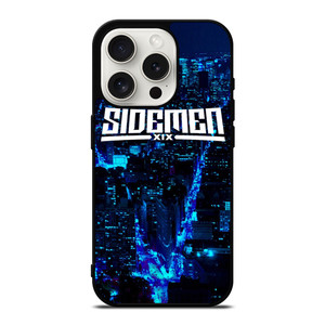 BLUE & WHITE SIDEMEN iPhone 15 Pro Case Cover BLUE & WHITE SIDEMEN iPhone 15 Pro Case Cover