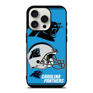 CAROLINA PANTHERS LOGO COLLAGE iPhone 15 Pro Case Cover