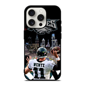 CARSON WENTZ EAGLES 1 iPhone 15 Pro Case Cover CARSON WENTZ EAGLES 1 iPhone 15 Pro Case Cover