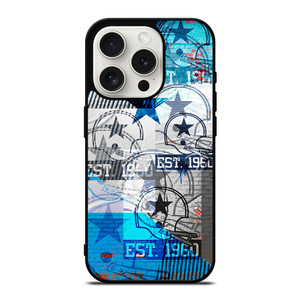 DALLAS COWBOYS EST 1960 iPhone 15 Pro Case Cover DALLAS COWBOYS EST 1960 iPhone 15 Pro Case Cover