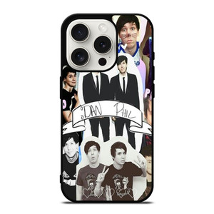 DAN AND PHIL COLLAGE iPhone 15 Pro Case Cover DAN AND PHIL COLLAGE iPhone 15 Pro Case Cover