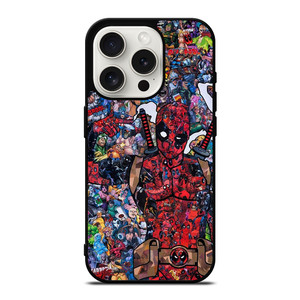 DEADPOOL TEAM COLLAGE iPhone 15 Pro Case Cover