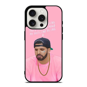 DRAKE RAPPER PINK BLINK iPhone 15 Pro Case Cover