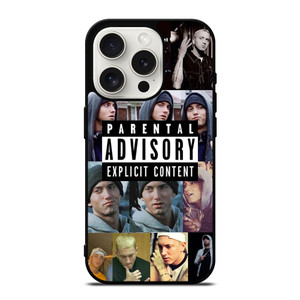 EMINEM RAPPER COLLAGE iPhone 15 Pro Case Cover