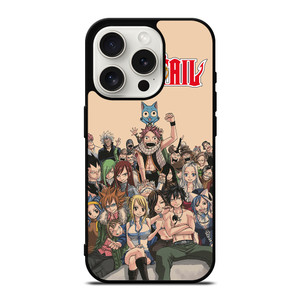 FAIRY TAIL ANIME CHARACTER iPhone 15 Pro Case Cover FAIRY TAIL ANIME CHARACTER iPhone 15 Pro Case Cover