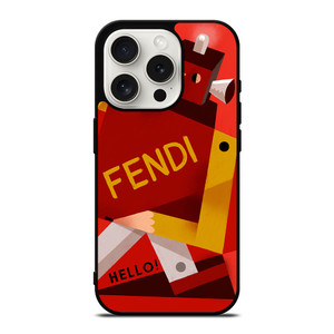 FENDI ROMA KIDS iPhone 15 Pro Case Cover