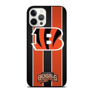 CINCINNATI BENGALS STRIPE iPhone 12 Pro Max Case Cover