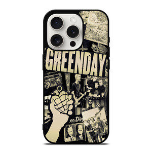 GREEN DAY ROCK BAND iPhone 15 Pro Case Cover GREEN DAY ROCK BAND iPhone 15 Pro Case Cover