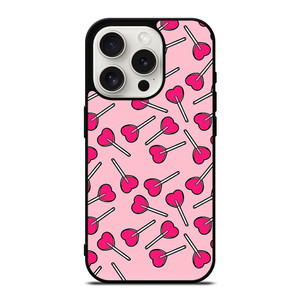 HEARTS LOLLIPOP iPhone 15 Pro Case Cover
