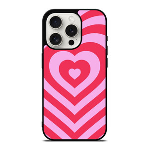 HEARTS PINK iPhone 15 Pro Case Cover HEARTS PINK iPhone 15 Pro Case Cover