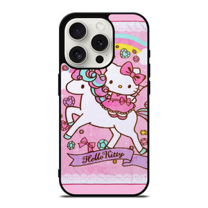 HELLO KITTY UNICORN iPhone 15 Pro Case Cover