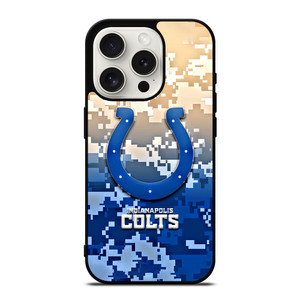 INDIANAPOLIS COLTS CAMO LOGO iPhone 15 Pro Case Cover INDIANAPOLIS COLTS CAMO LOGO iPhone 15 Pro Case Cover