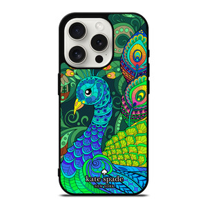 KATE SPADE NEW YORK PEACOCK iPhone 15 Pro Case Cover KATE SPADE NEW YORK PEACOCK iPhone 15 Pro Case Cover