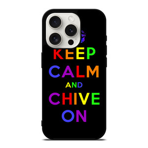 KEEP CALM AND CHIVE ON 1 iPhone 15 Pro Case Cover KEEP CALM AND CHIVE ON 1 iPhone 15 Pro Case Cover