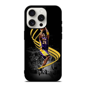 KOBE BRYANT LA LAKERS JUMP iPhone 15 Pro Case Cover