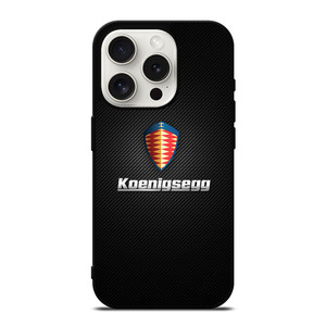 KOENIGSEGG CARBON LOGO iPhone 15 Pro Case Cover