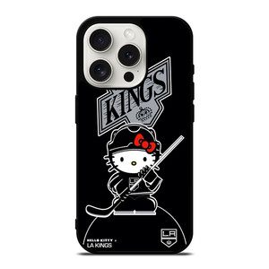 LA KINGS HELLO KITTY 1 iPhone 15 Pro Case Cover LA KINGS HELLO KITTY 1 iPhone 15 Pro Case Cover