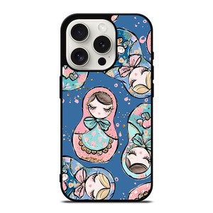 MATRYOSHKA NESTING DOLLS RUSSIAN ART iPhone 15 Pro Case Cover