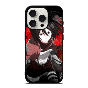 MIKASA ACKERMAN ATTACK ON TITAN 2 iPhone 15 Pro Case Cover MIKASA ACKERMAN ATTACK ON TITAN 2 iPhone 15 Pro Case Cover