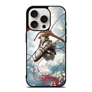 MIKASA ACKERMAN ATTACK ON TITAN iPhone 15 Pro Case Cover MIKASA ACKERMAN ATTACK ON TITAN iPhone 15 Pro Case Cover