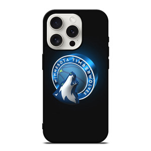MINNESOTA TIMBERWOLVES 3D LOGO iPhone 15 Pro Case Cover MINNESOTA TIMBERWOLVES 3D LOGO iPhone 15 Pro Case Cover