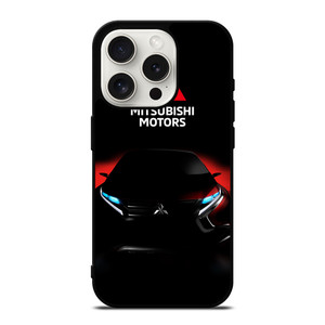 MITSUBISHI MOTORS BLACK CAR LOGO iPhone 15 Pro Case Cover MITSUBISHI MOTORS BLACK CAR LOGO iPhone 15 Pro Case Cover