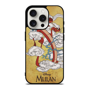 MUSHU MULAN DISNEY 2 iPhone 15 Pro Case Cover