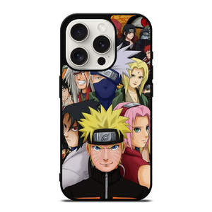 NARUTO ALL CHARACTERS ANIME 2 iPhone 15 Pro Case Cover