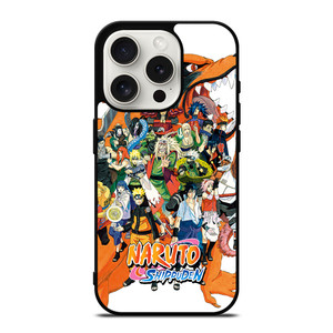 NARUTO ALL CHARACTERS ANIME 3 iPhone 15 Pro Case Cover