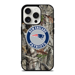 NEW ENGLAND PATRIOTS TREE CAMO iPhone 15 Pro Case Cover