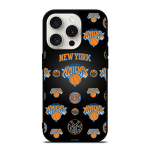 NEW YORK KNICKS PATTERN iPhone 15 Pro Case Cover